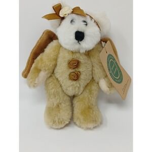Boyds Bear Plush Serena Goodnight Angel Ornament‎ 56232-08 Jointed 6" Teddy Bear